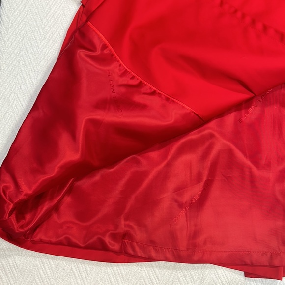 ELLEN TRACY | WOMEN’S COAT & JACKET | SHORT | LARGE BUTTONS | RED | EXTRA SMALL - Picture 9 of 17